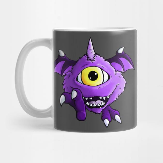 one eyed one horned flying purple people eater by ThePieLord